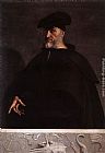 Andrea Del Sarto Paintings - Portrait of Andrea Doria by Sebastiano del Piombo